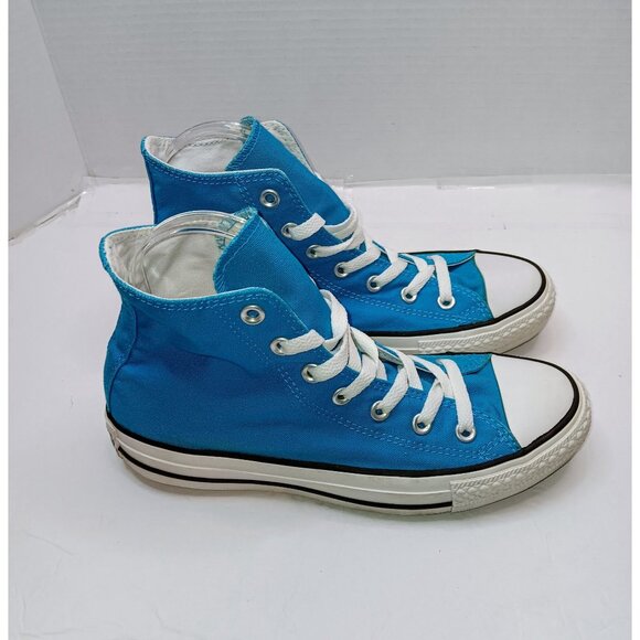 Converse Chuck Taylor All Star Blue High-Top Sneakers Unisex Size 8 Men / 6 Wome - Picture 3 of 7